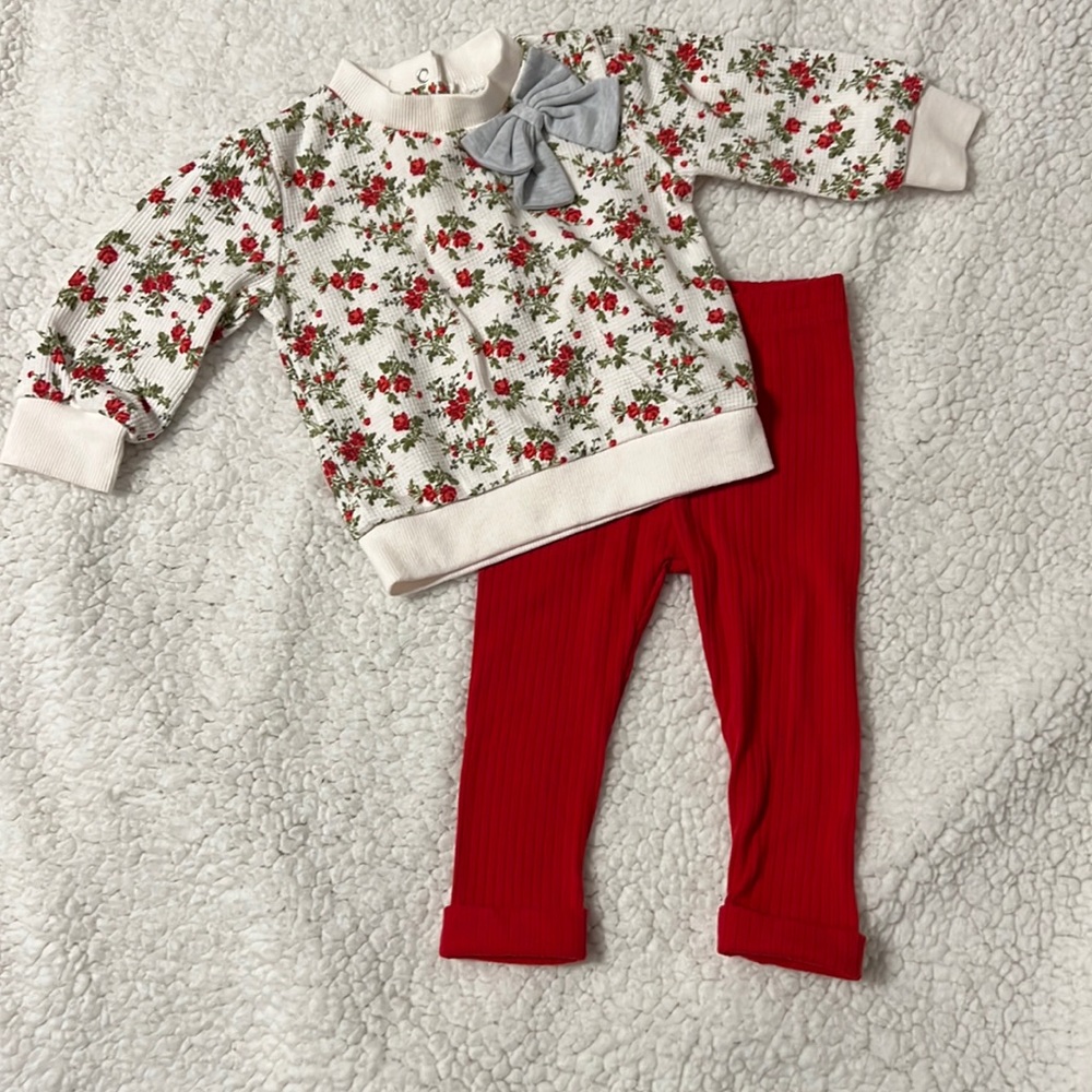 Laura Ashley baby outfit